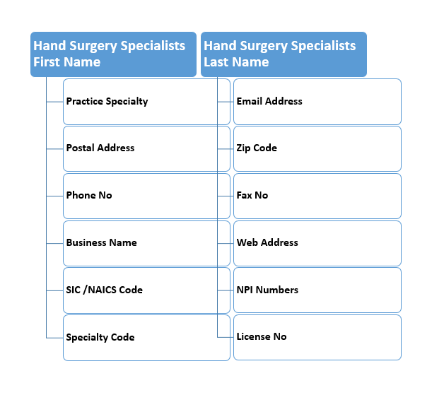 Hand Surgery Specialists Mailing List